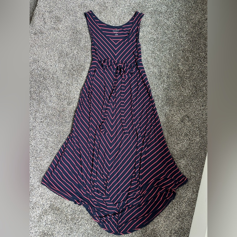 MATERNITY Striped sleeveless dress